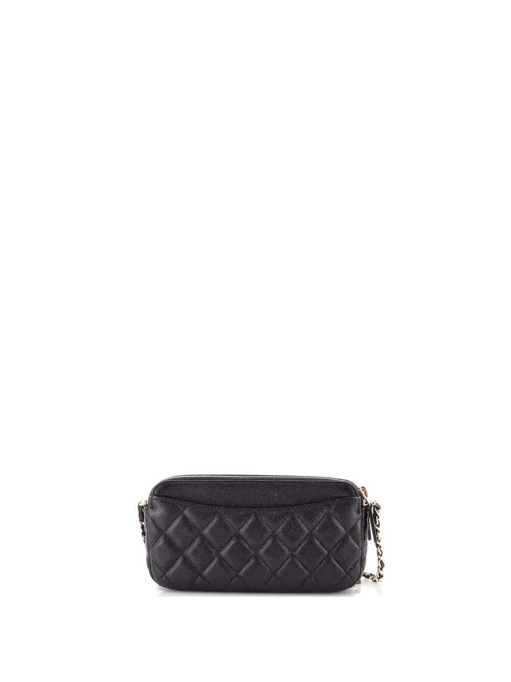 Chanel Double Zip Clutch With Chain #292059C31B
